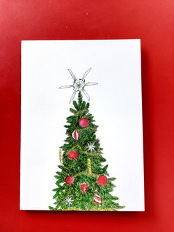 Cahaba Lily Christmas Tree Card